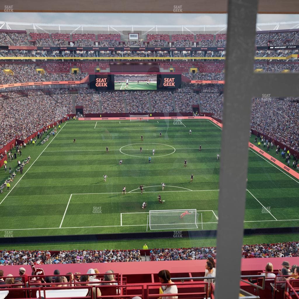 Northwest Stadium - Section Suite 208 Seat View