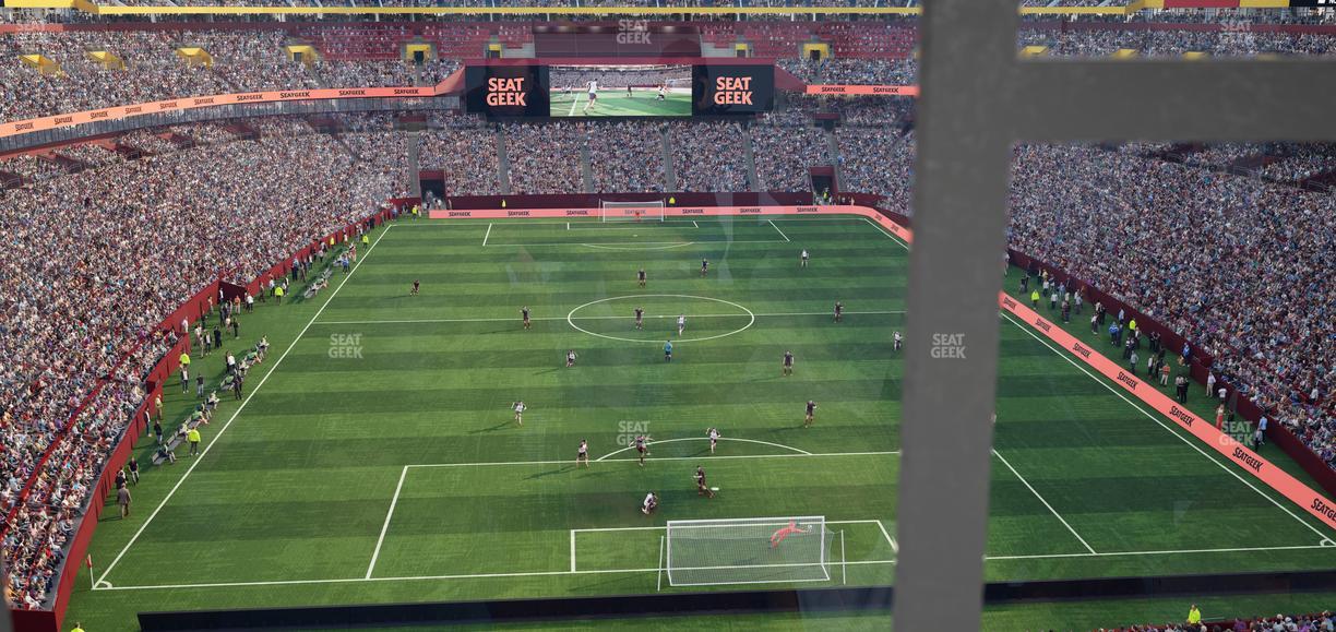 Northwest Stadium - Section Suite 208 Seat View