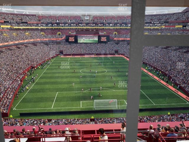 Northwest Stadium - Section Suite 208 Seat View