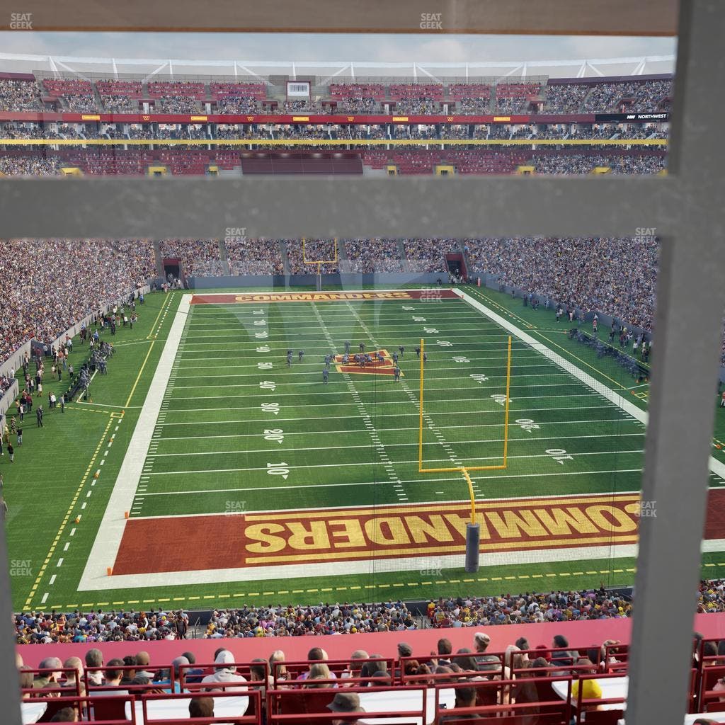 Northwest Stadium - Section Suite 210 Seat View