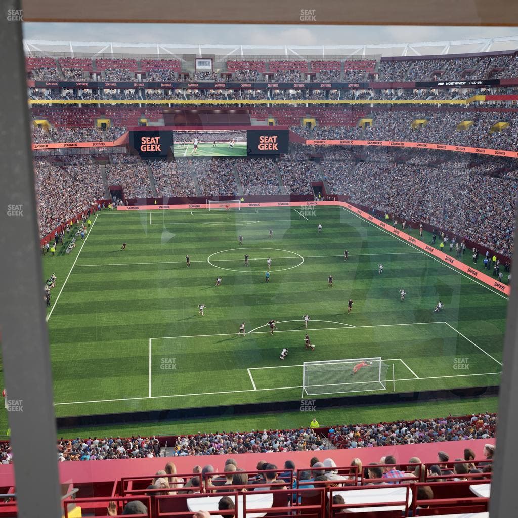 Northwest Stadium - Section Suite 211 Seat View