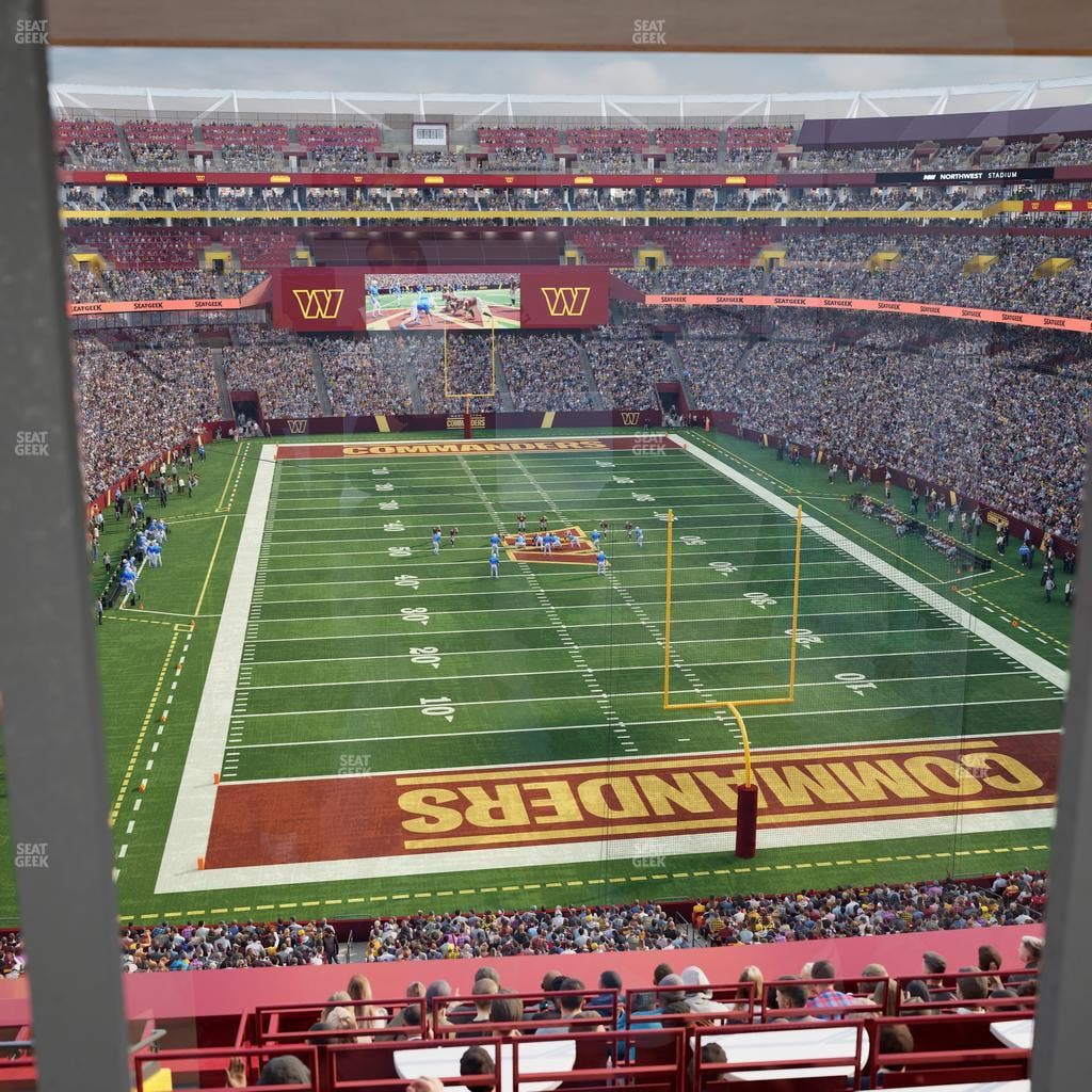 Northwest Stadium - Section Suite 211 Seat View