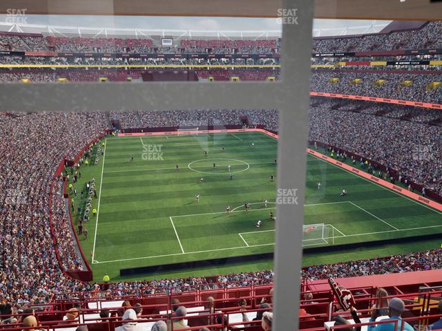 Northwest Stadium - Section Suite 213 Seat View Northwest Stadium - Section Suite 213 Seat View