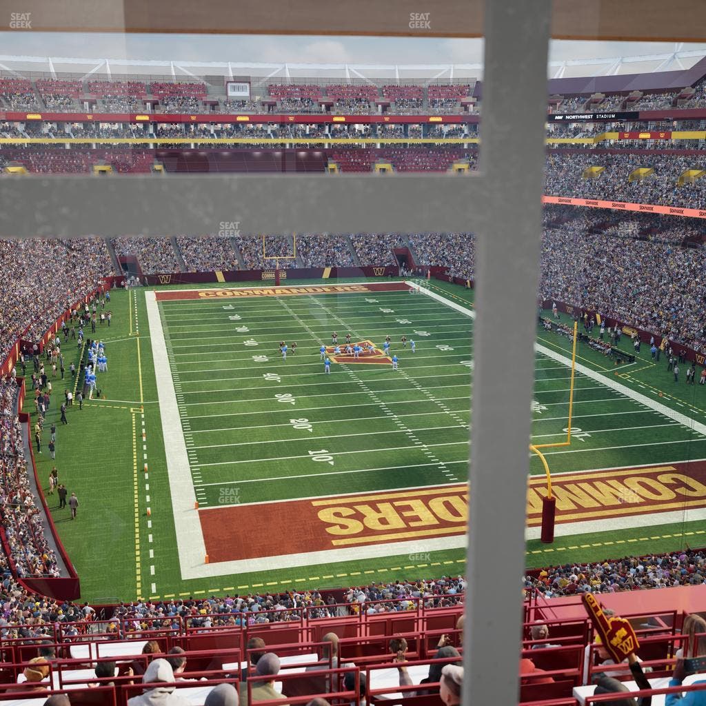 Northwest Stadium - Section Suite 213 Seat View