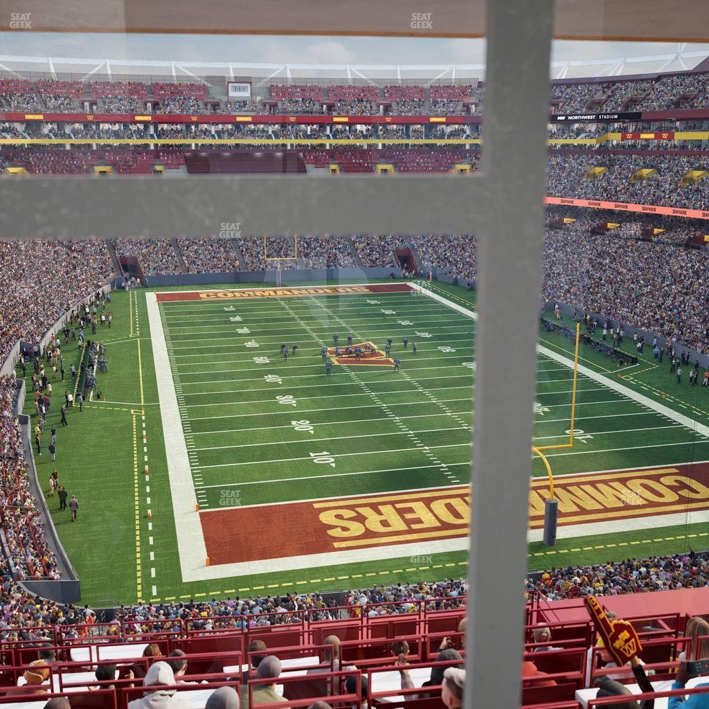 Northwest Stadium - Section Suite 213 Seat View