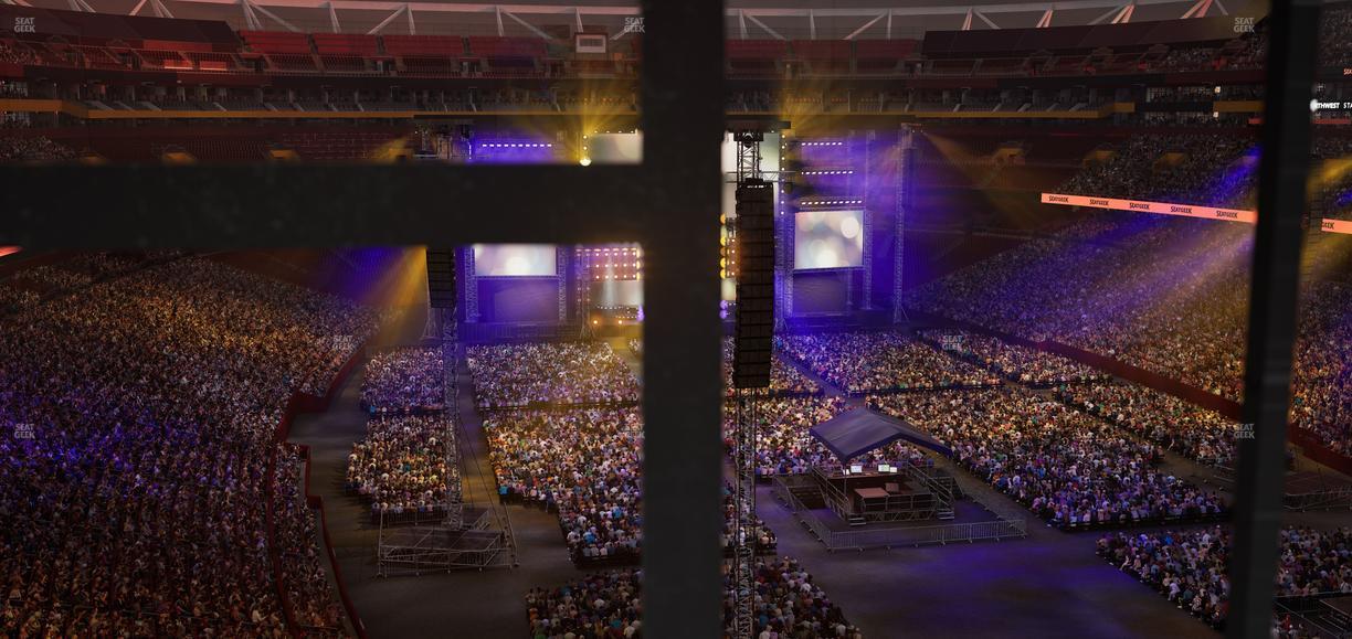 Northwest Stadium - Section Suite 214 Seat View