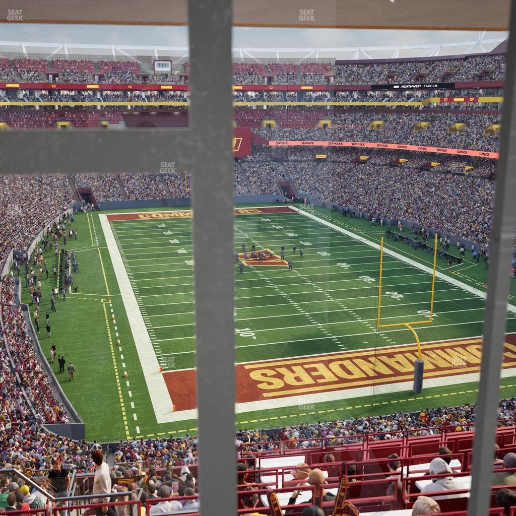 Northwest Stadium - Section Suite 214 Seat View