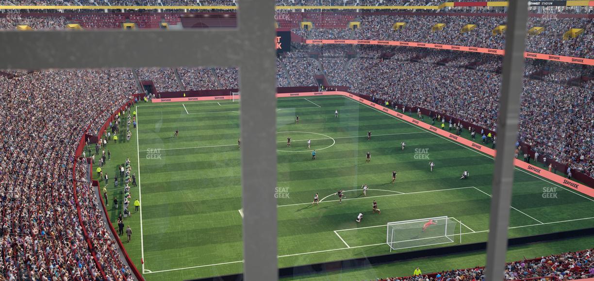 Northwest Stadium - Section Suite 214 Seat View