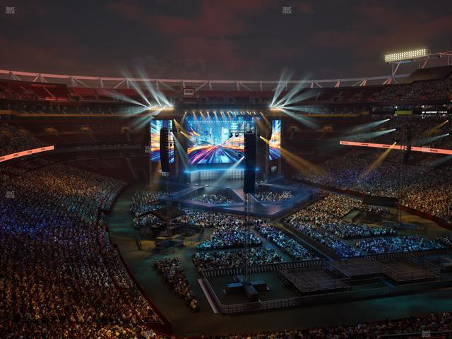 Northwest Stadium - Section Suite 216 Seat View