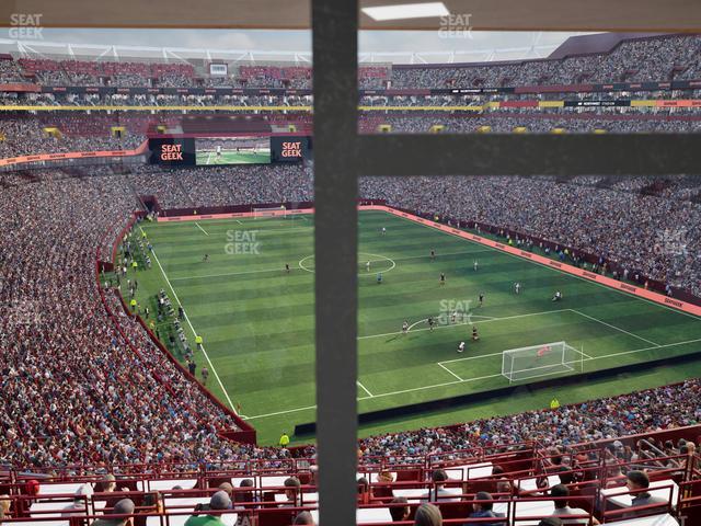Northwest Stadium - Section Suite 217 Seat View Northwest Stadium - Section Suite 217 Seat View