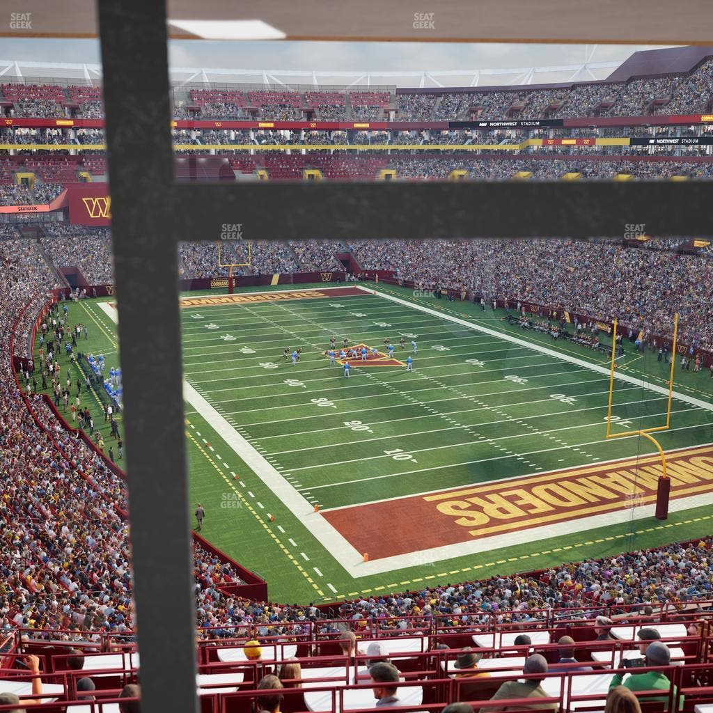 Northwest Stadium - Section Suite 218 Seat View
