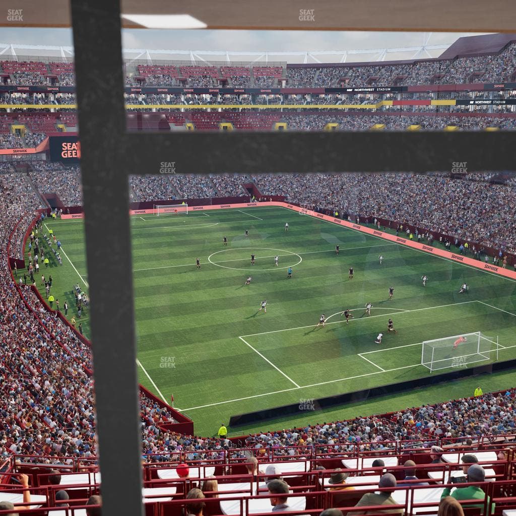 Northwest Stadium - Section Suite 218 Seat View
