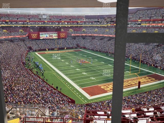 Northwest Stadium - Section Suite 219 Seat View