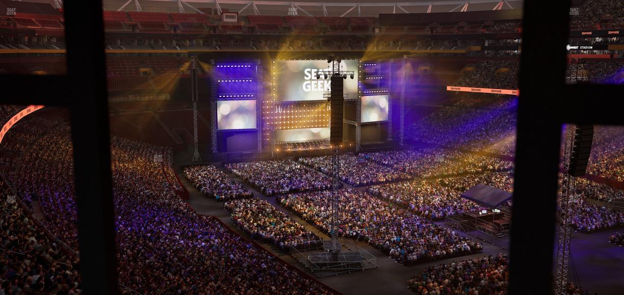 Northwest Stadium - Section Suite 222 Seat View