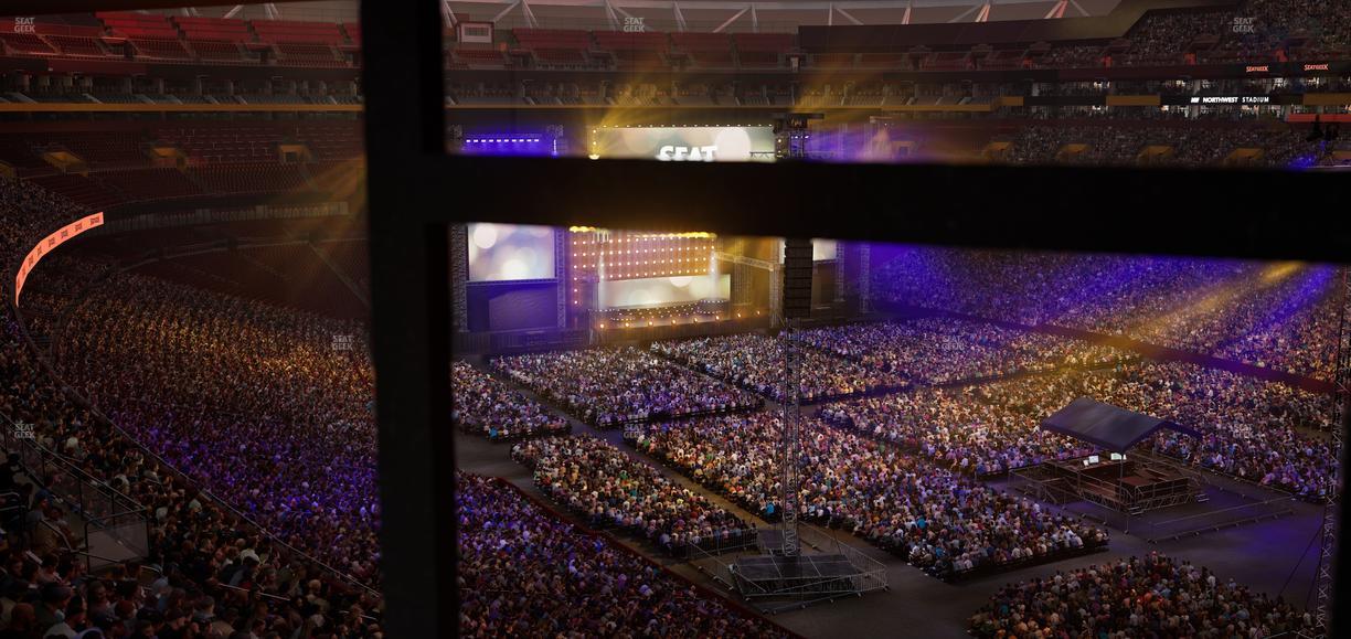 Northwest Stadium - Section Suite 223 Seat View