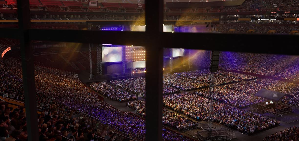 Northwest Stadium - Section Suite 225 Seat View