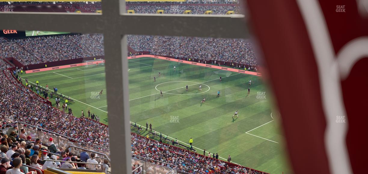 Northwest Stadium - Section Suite 225 Seat View