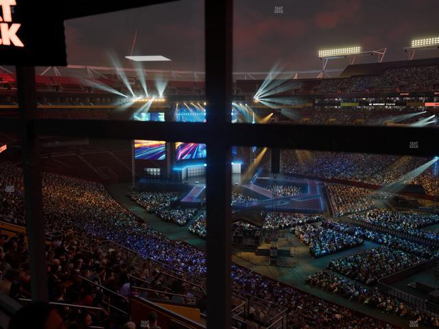 Northwest Stadium - Section Suite 225 Seat View