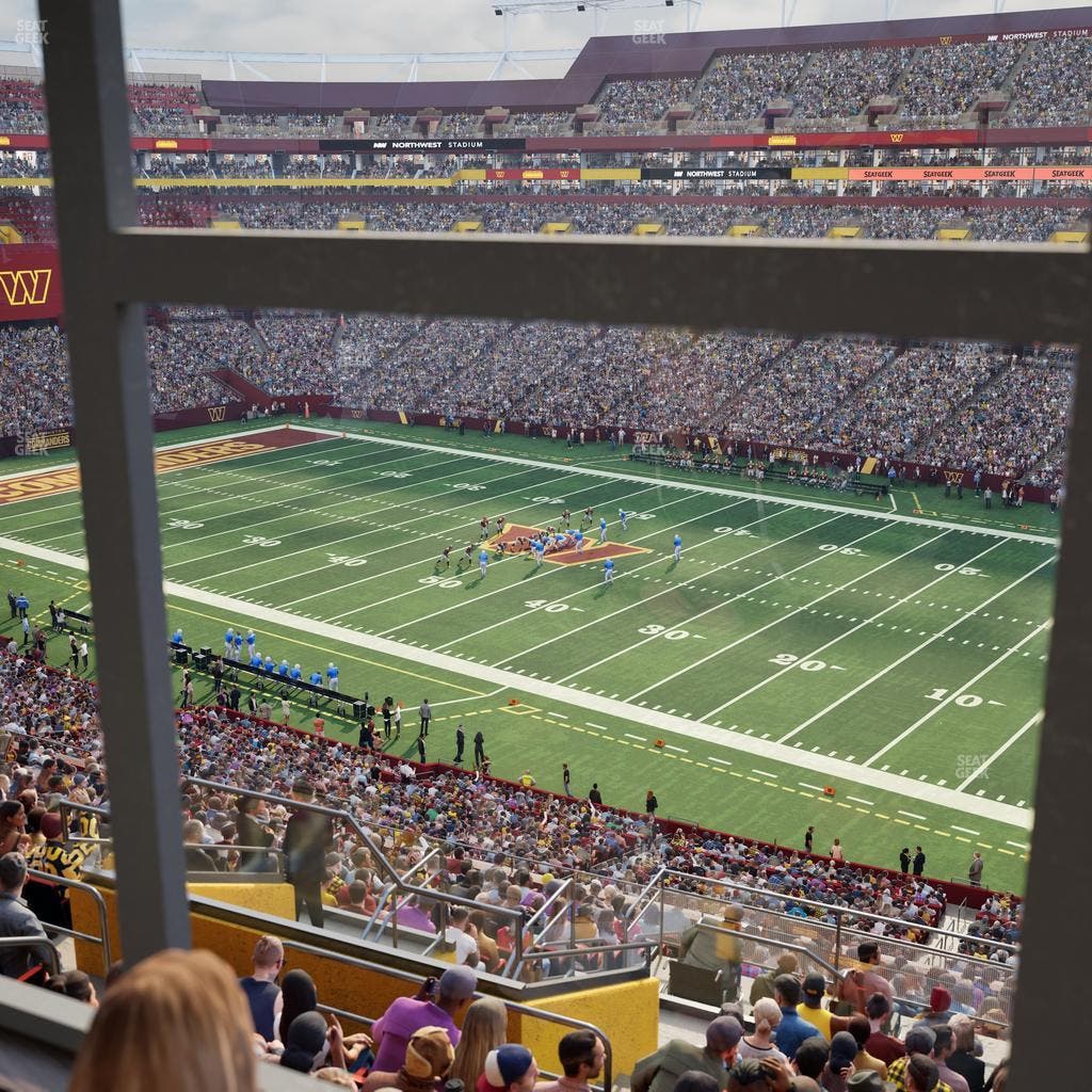 Northwest Stadium - Section Suite 228 Seat View