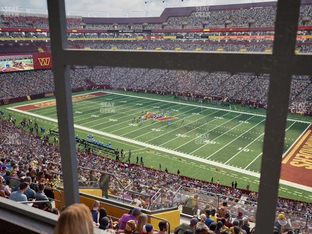 Northwest Stadium - Section Suite 228 Seat View