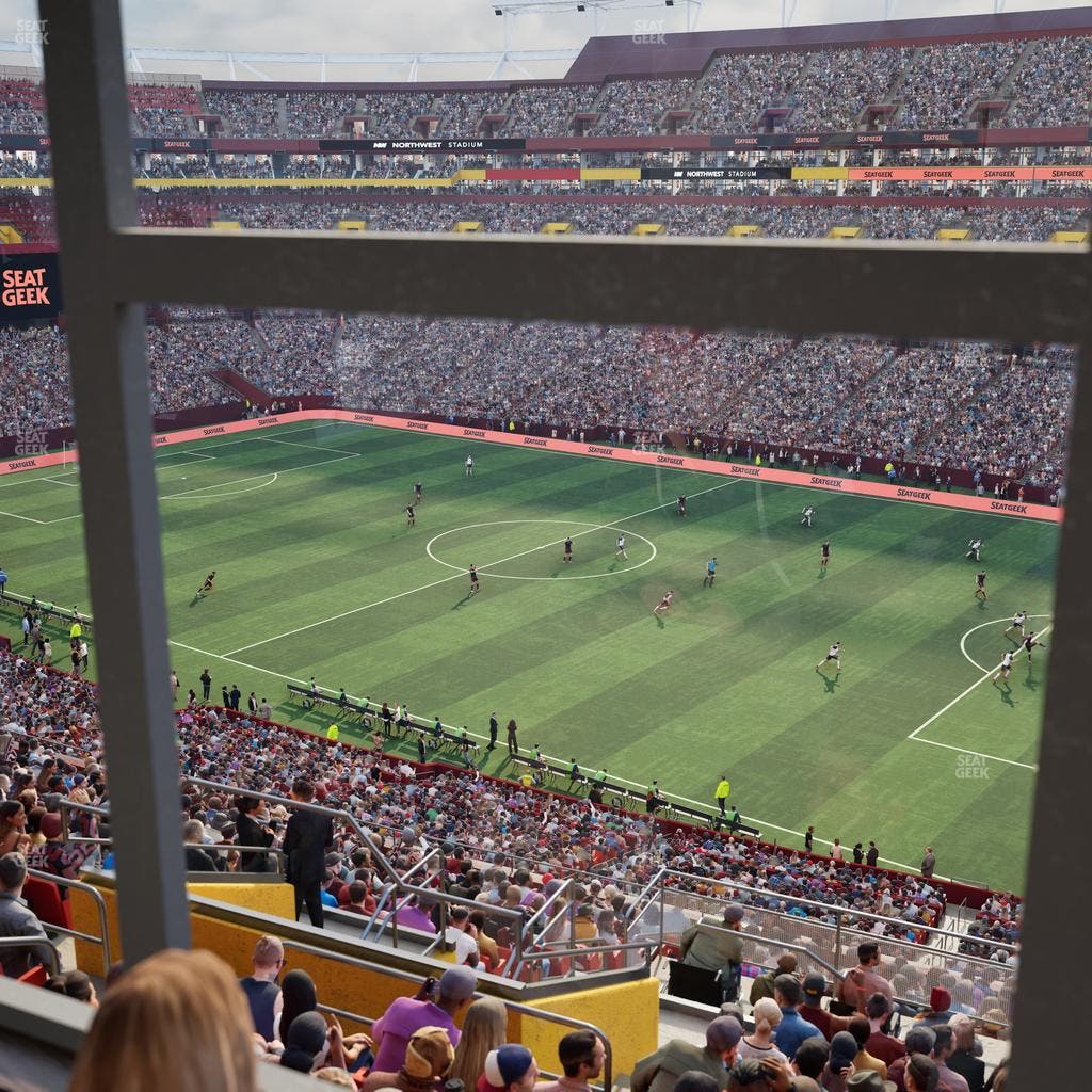 Northwest Stadium - Section Suite 228 Seat View