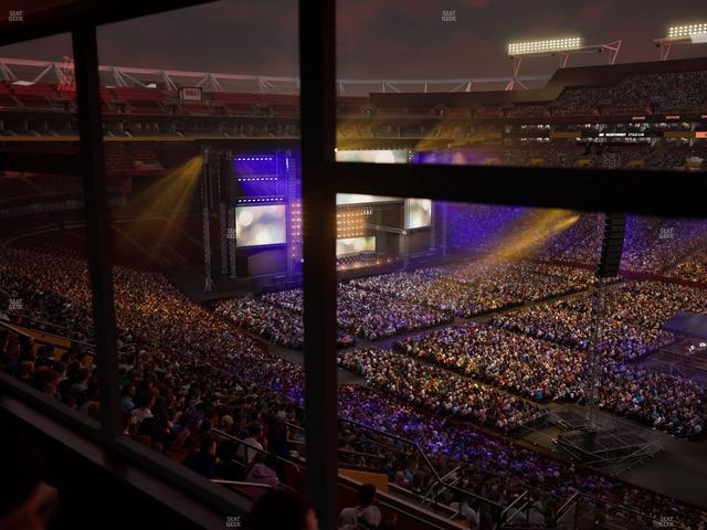 Northwest Stadium - Section Suite 228 Seat View