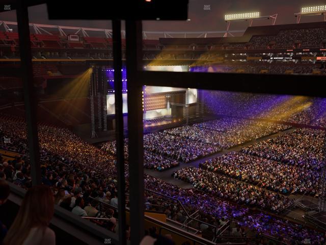 Northwest Stadium - Section Suite 231 Seat View