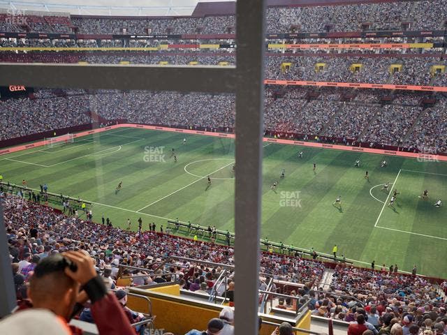 Northwest Stadium - Section Suite 232 Seat View