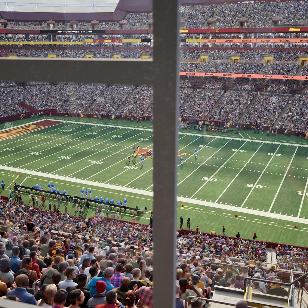 Northwest Stadium - Section Suite 233 Seat View