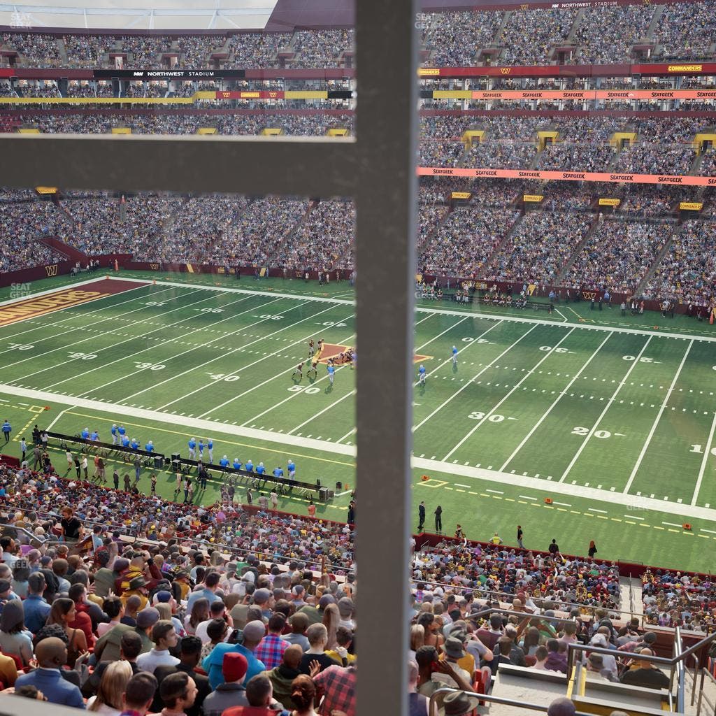 Northwest Stadium - Section Suite 233 Seat View