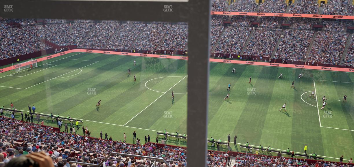 Northwest Stadium - Section Suite 235 Seat View