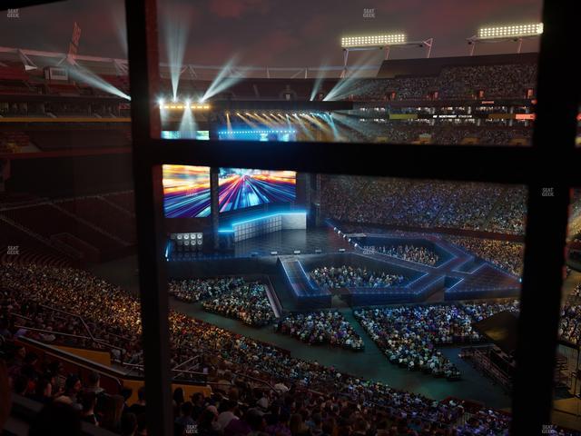 Northwest Stadium - Section Suite 236 Seat View