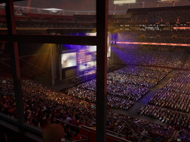 Northwest Stadium - Section Suite 238 Seat View