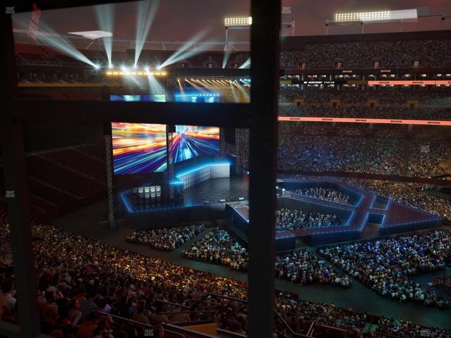 Northwest Stadium - Section Suite 242 Seat View