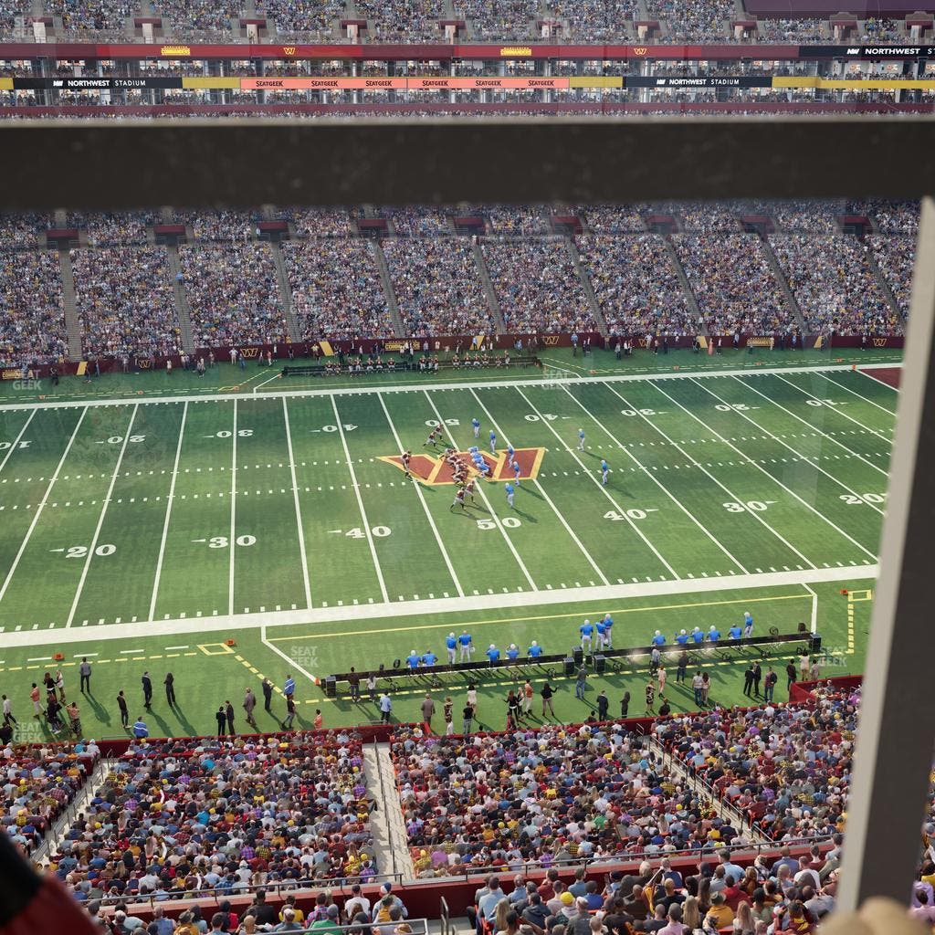 Northwest Stadium - Section Suite 306 Seat View