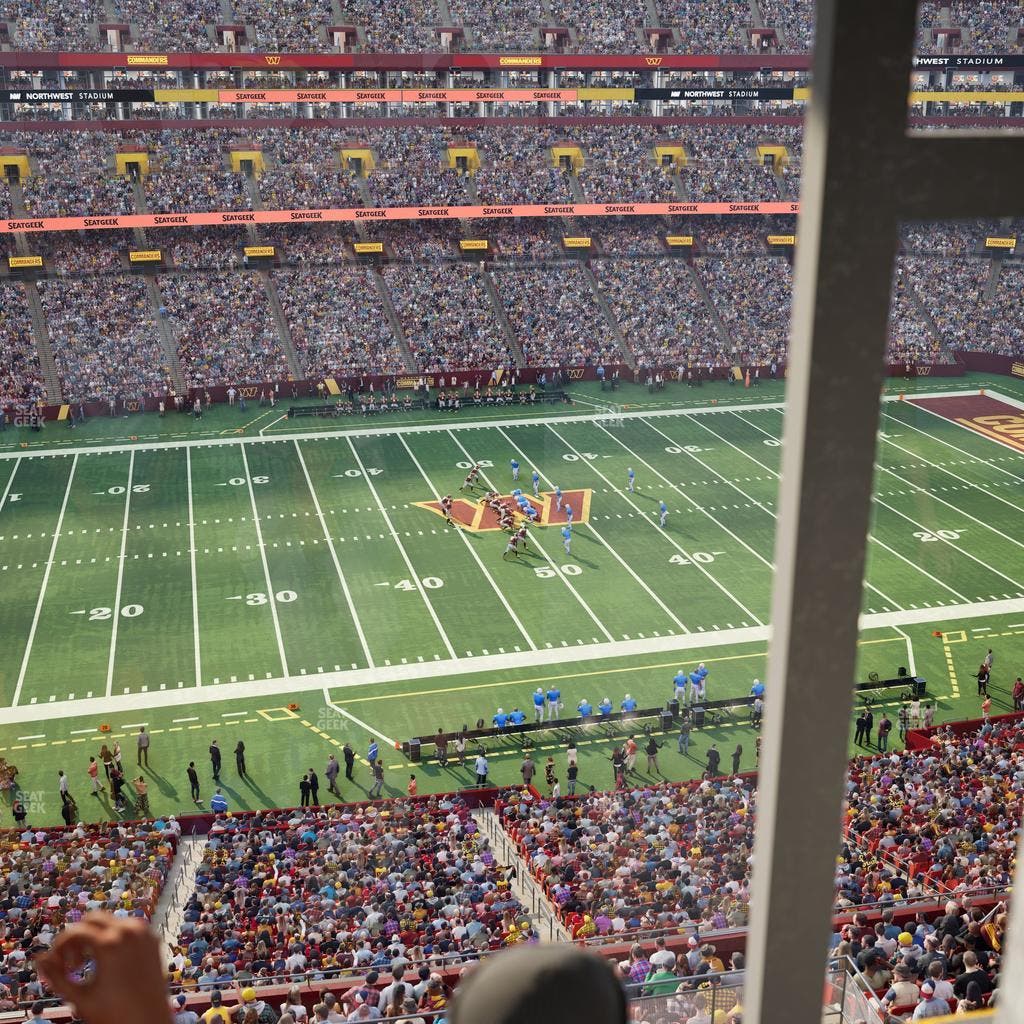 Northwest Stadium - Section Suite 307 Seat View
