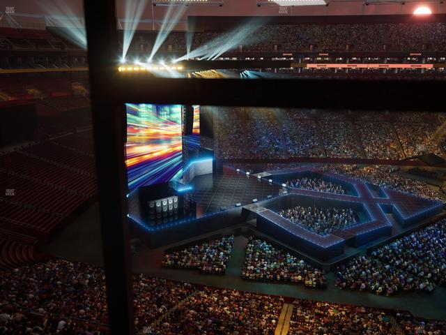 Northwest Stadium - Section Suite 308 Seat View