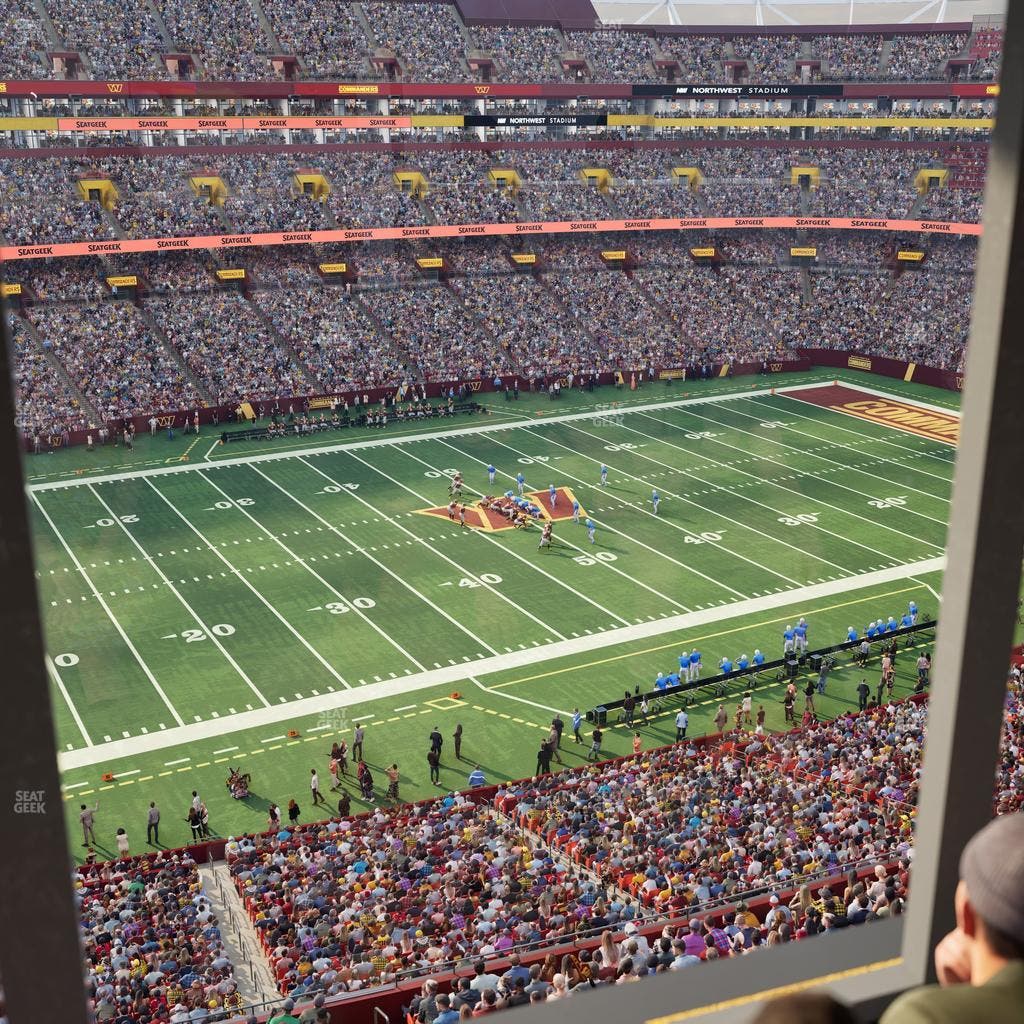 Northwest Stadium - Section Suite 312 Seat View