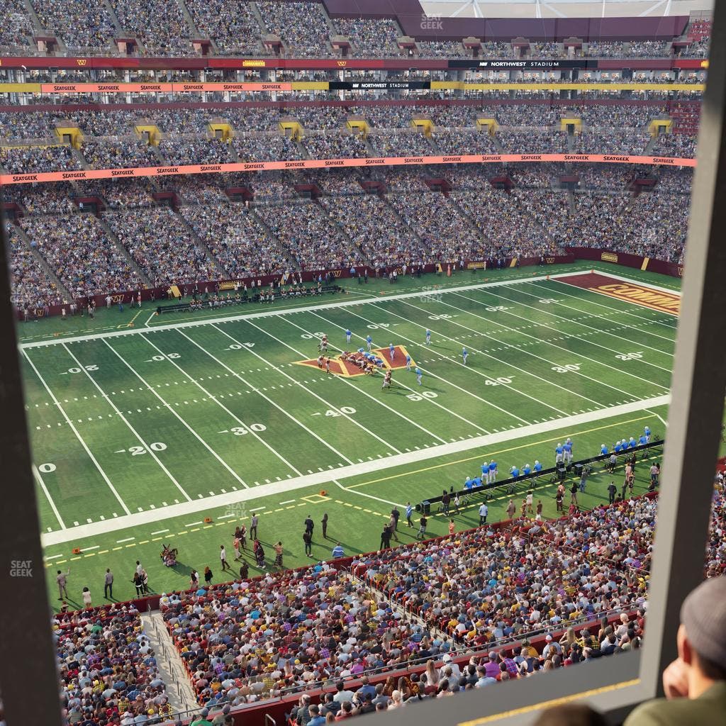 Northwest Stadium - Section Suite 312 Seat View