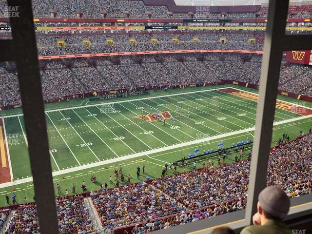 Northwest Stadium - Section Suite 312 Seat View