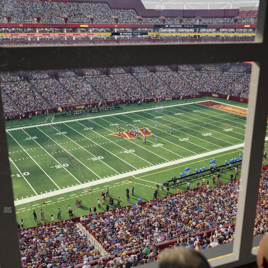 Northwest Stadium - Section Suite 313 Seat View