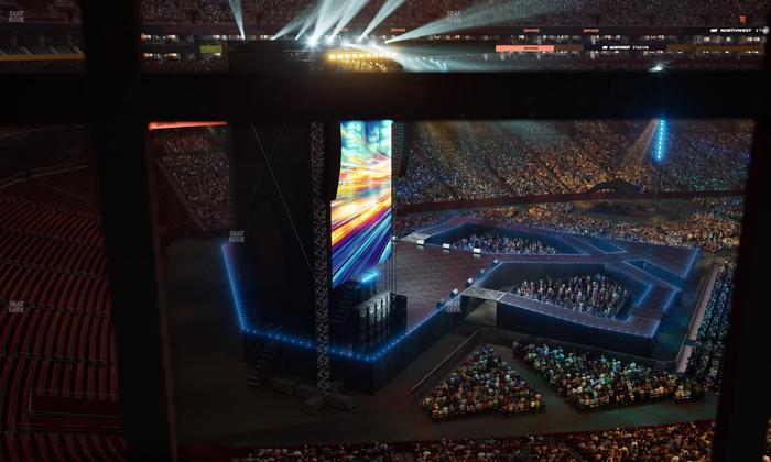 Northwest Stadium - Section Suite 315 Seat View