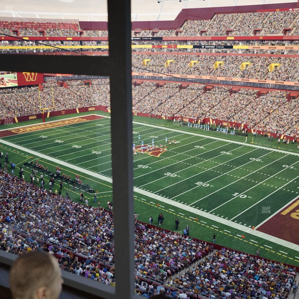 Northwest Stadium - Section Suite 356 Seat View