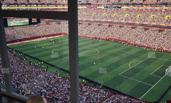 Northwest Stadium - Section Suite 356 Seat View