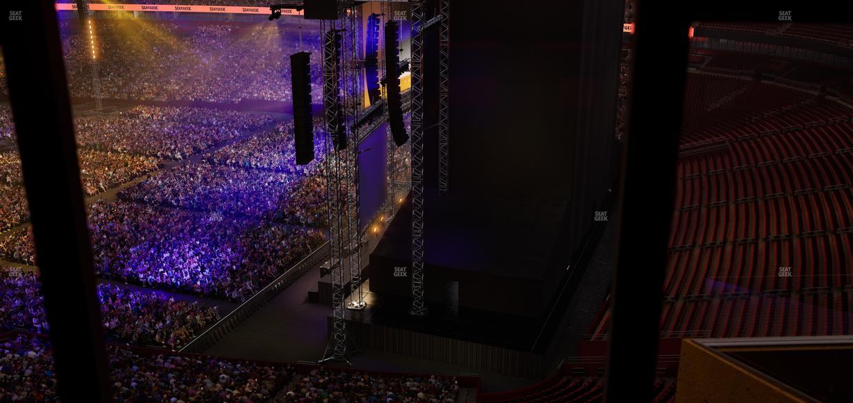 Northwest Stadium - Section Suite 356 Seat View