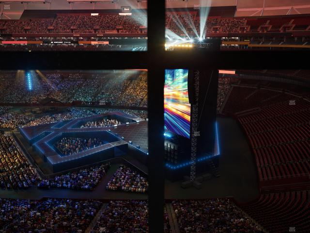 Northwest Stadium - Section Suite 360 Seat View