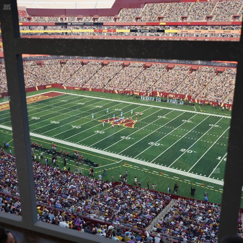 Northwest Stadium - Section Suite 360 Seat View