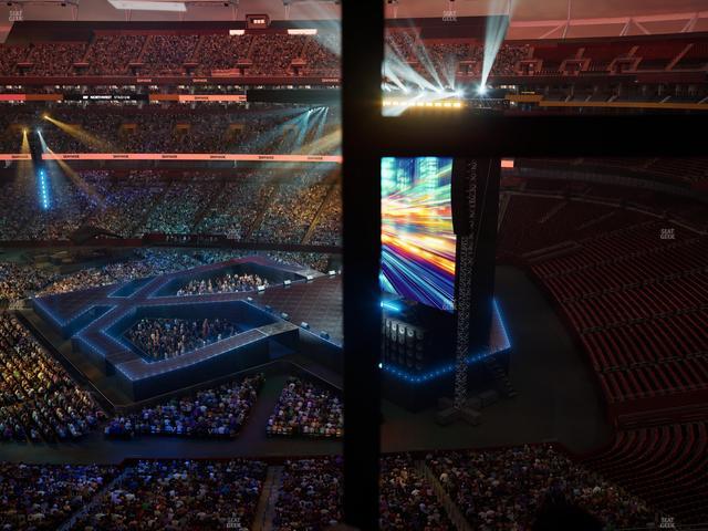 Northwest Stadium - Section Suite 361 Seat View