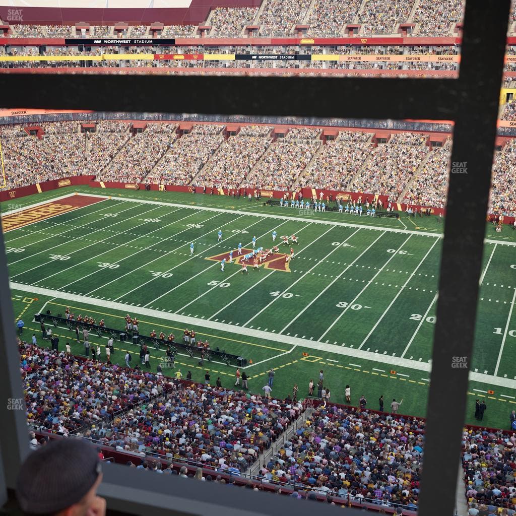 Northwest Stadium - Section Suite 362 Seat View