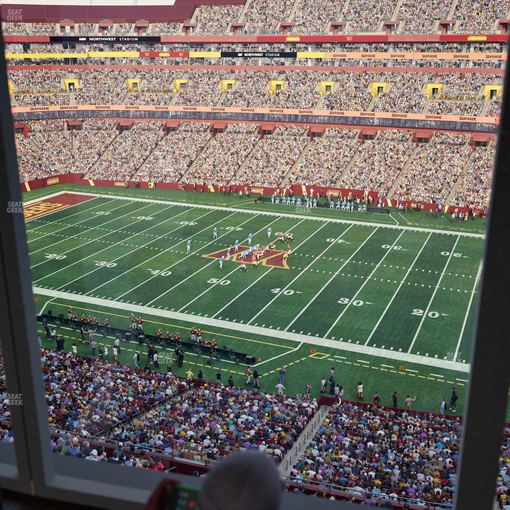 Northwest Stadium - Section Suite 363 Seat View